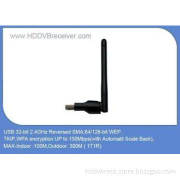 Professional DVB Accessories RT5370 USB WIFI Adaptor For HD